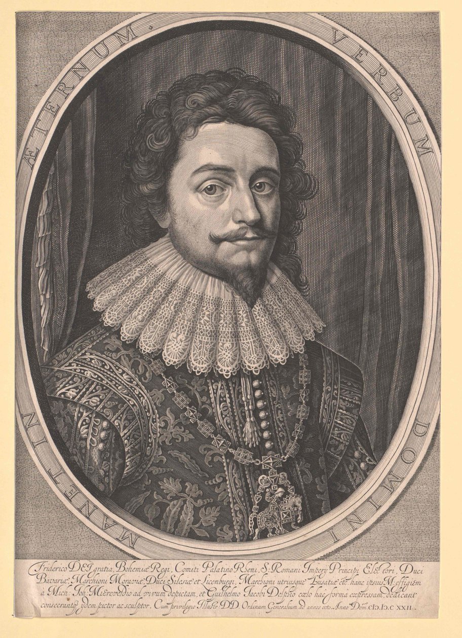 Falcký kurfiřt Fridrich V. od Artist Unknown