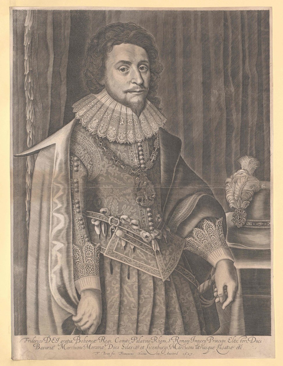 Falcký kurfiřt Fridrich V. od Artist Unknown