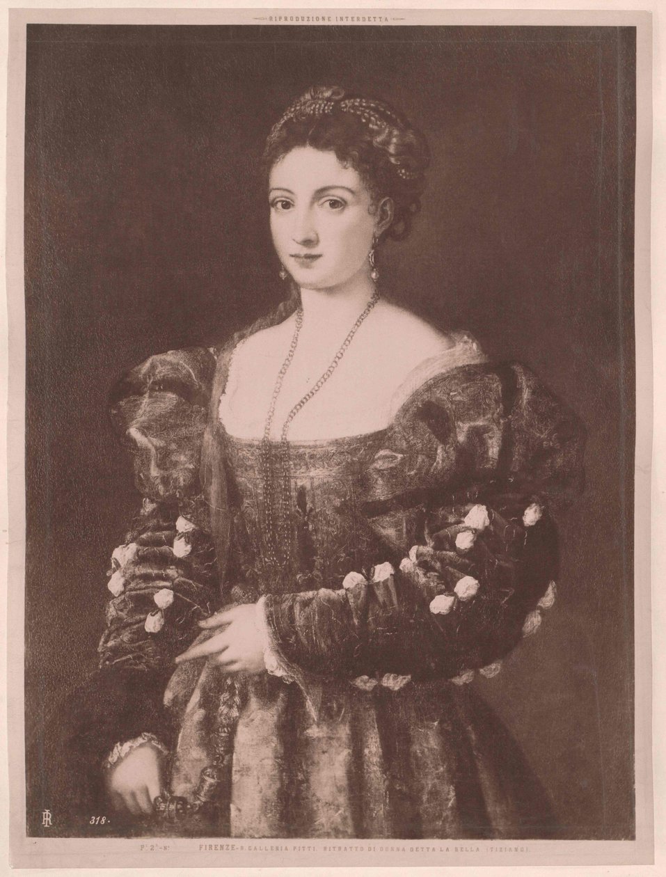 Eleonora Gonzaga od Artist Unknown