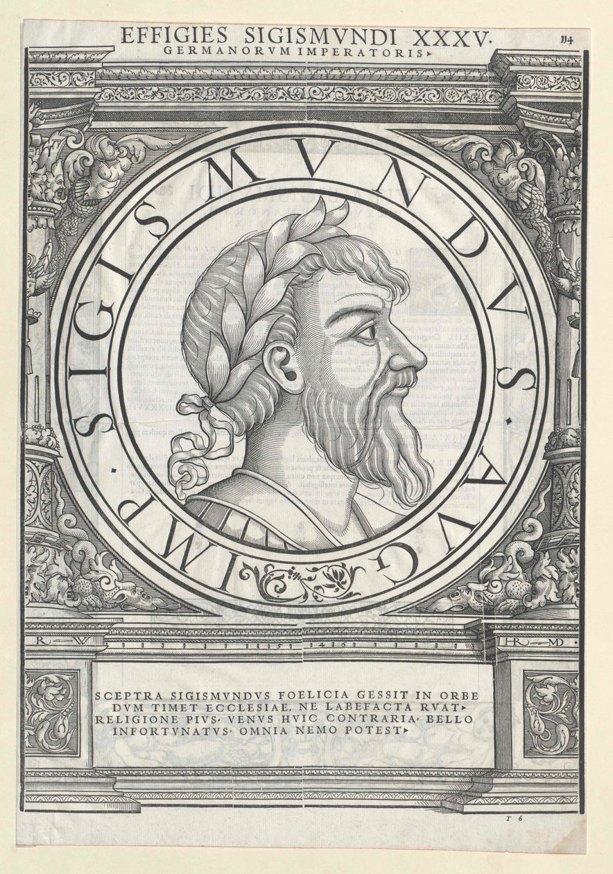 Císař Zikmund I. od Artist Unknown