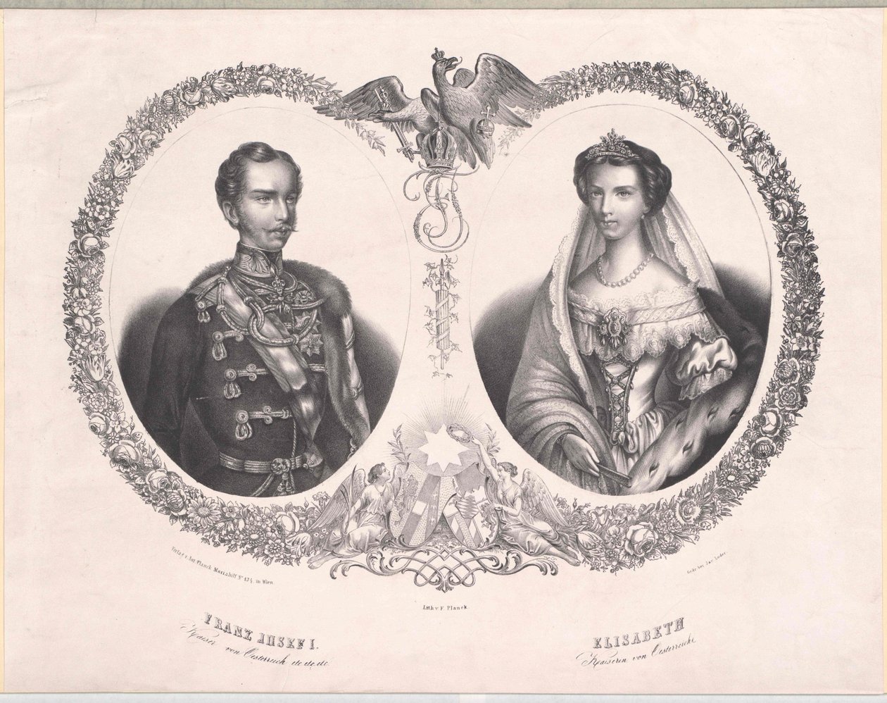 Rakouský císař František Josef I. od Artist Unknown