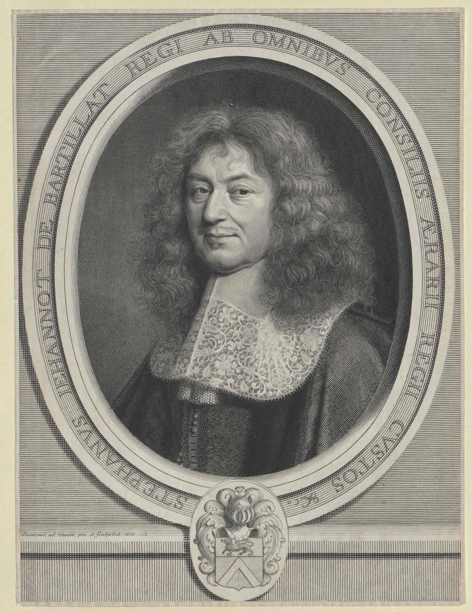 Etienne de Bartillat (tisk) od Artist Unknown