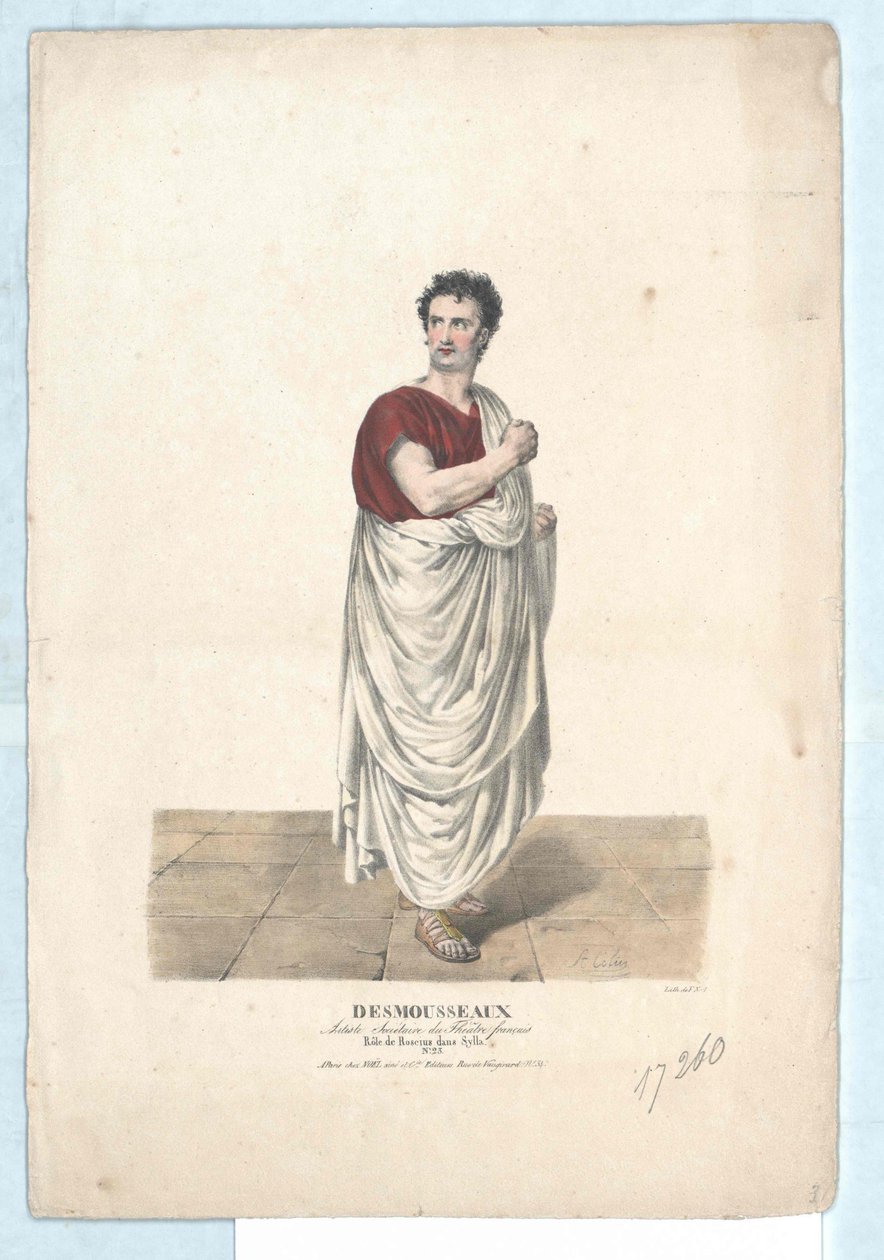 Felicite Auguste Desmousseaux od Artist Unknown