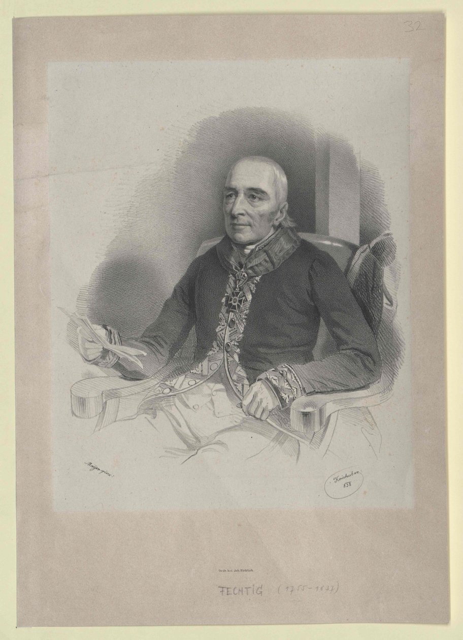 Ferdinand baron Fechtig-Fechtenberg od Artist Unknown