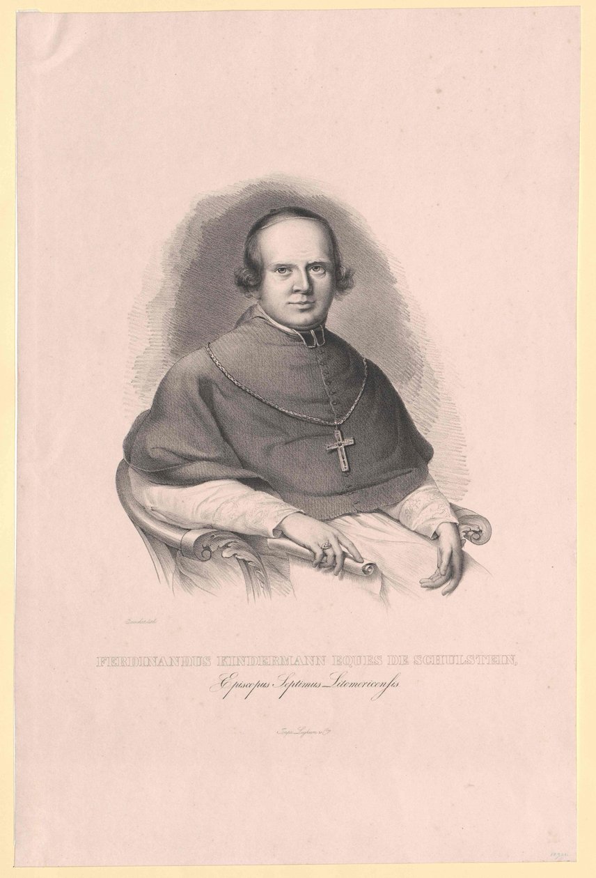 Ferdinand rytíř Kindermann-Schulstein od Artist Unknown