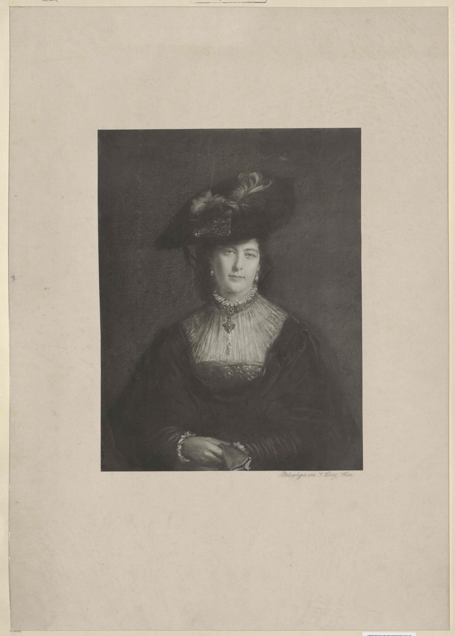 Francesca von Wertheimstein od Artist Unknown