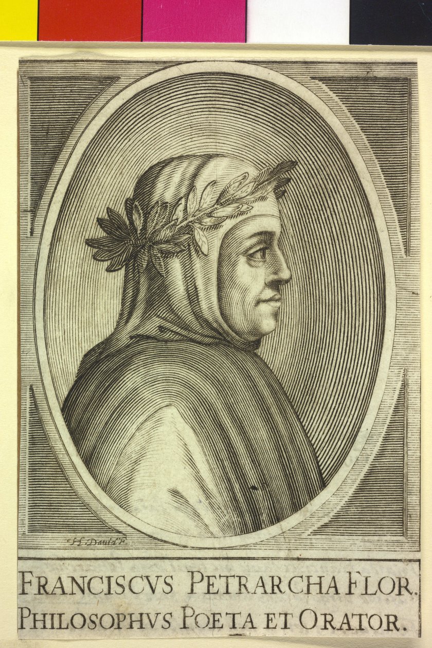 Francesco Petrarcha (tisk) od Artist Unknown