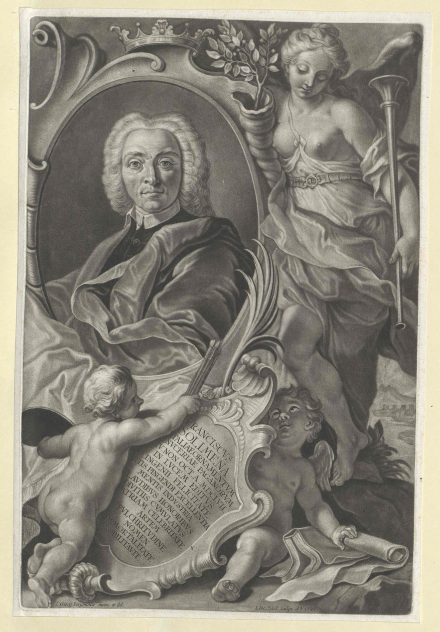 Francesco Solimena (tisk) od Artist Unknown