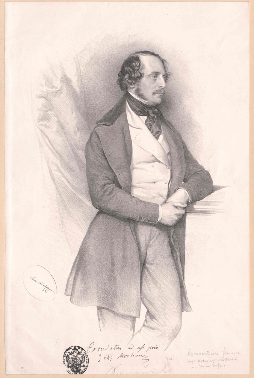 Tabák Francis Cavendish od Artist Unknown