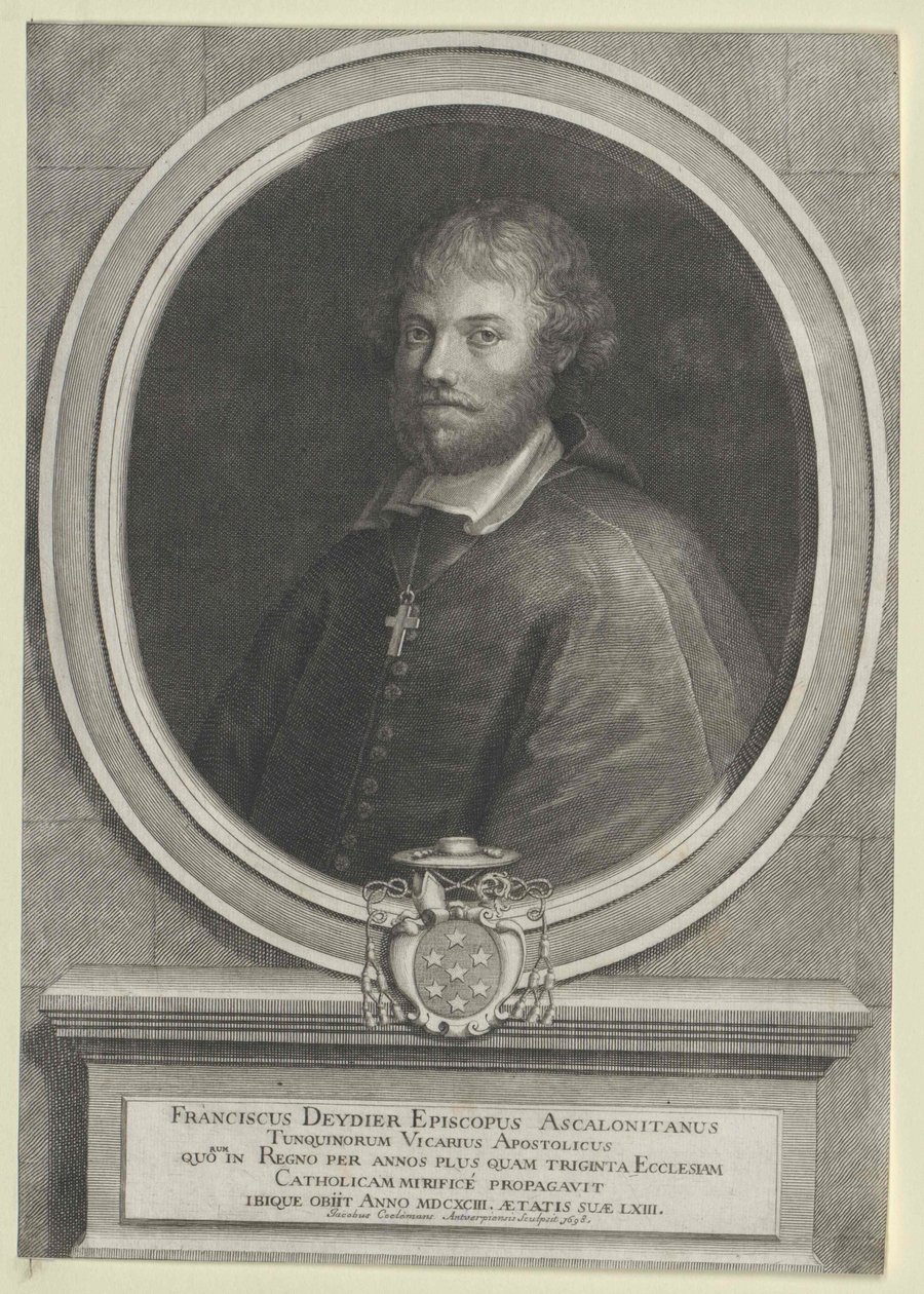 Francois Deidier (tisk) od Artist Unknown