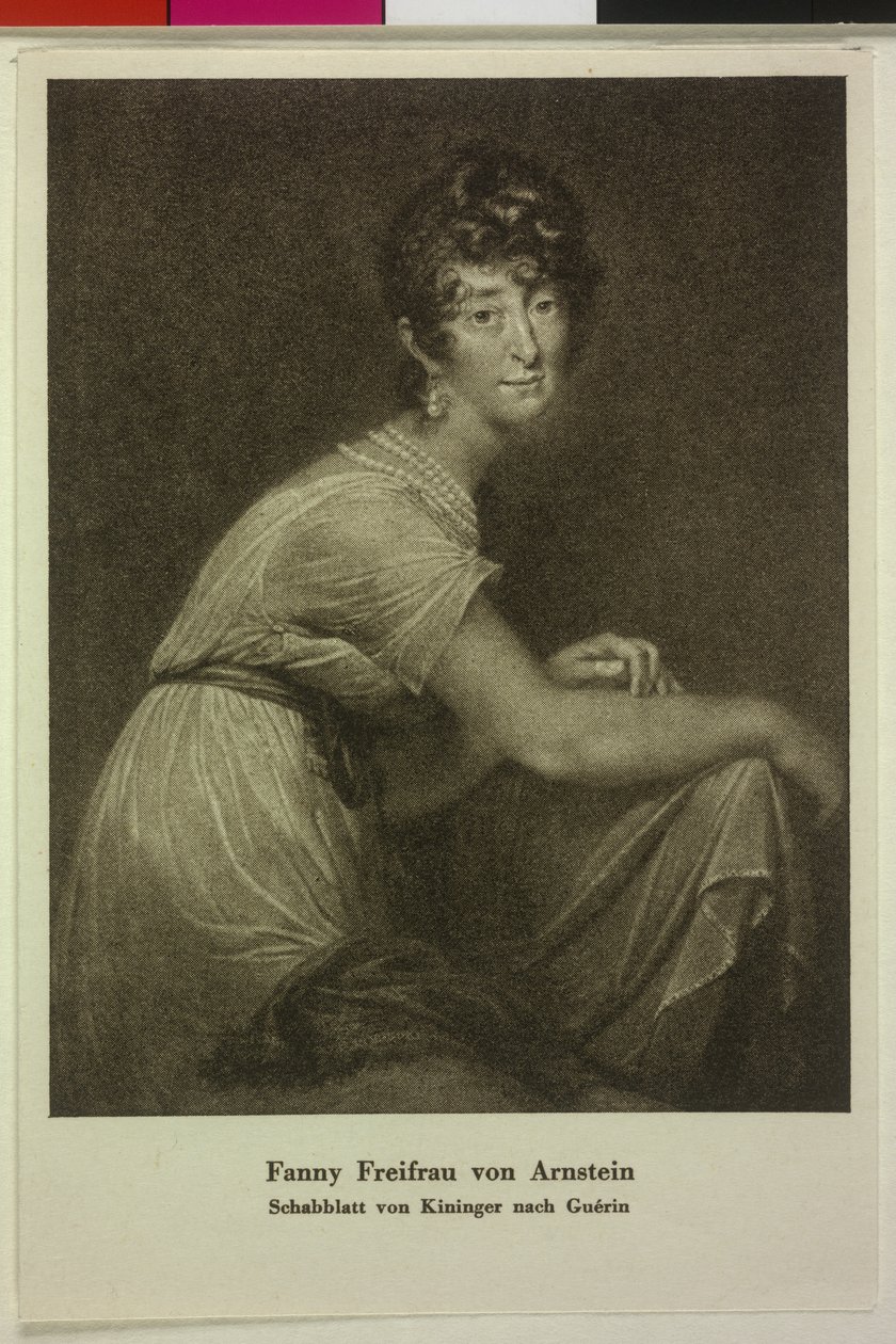 Franziska Itzig od Artist Unknown
