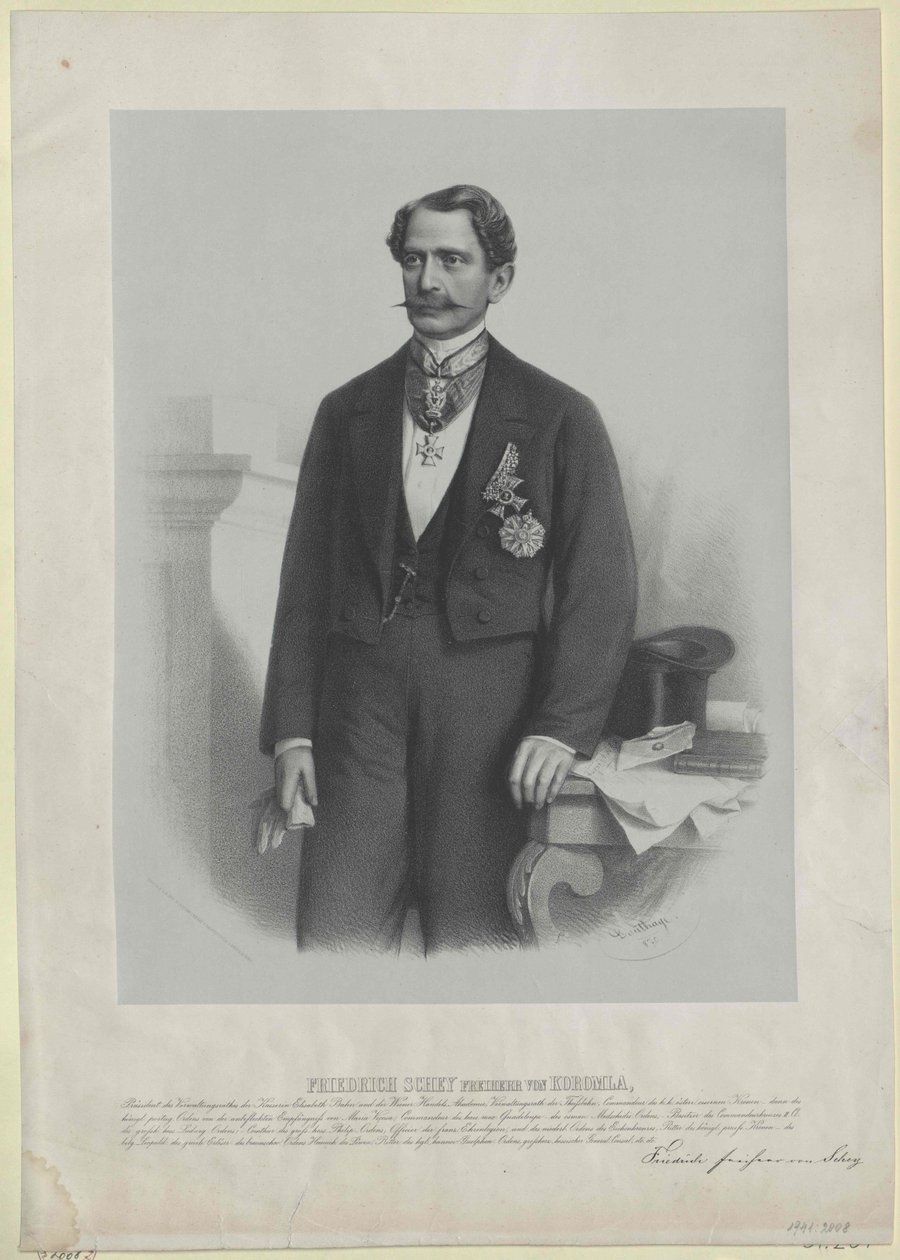 Frederick baron Schey-Koromla od Artist Unknown