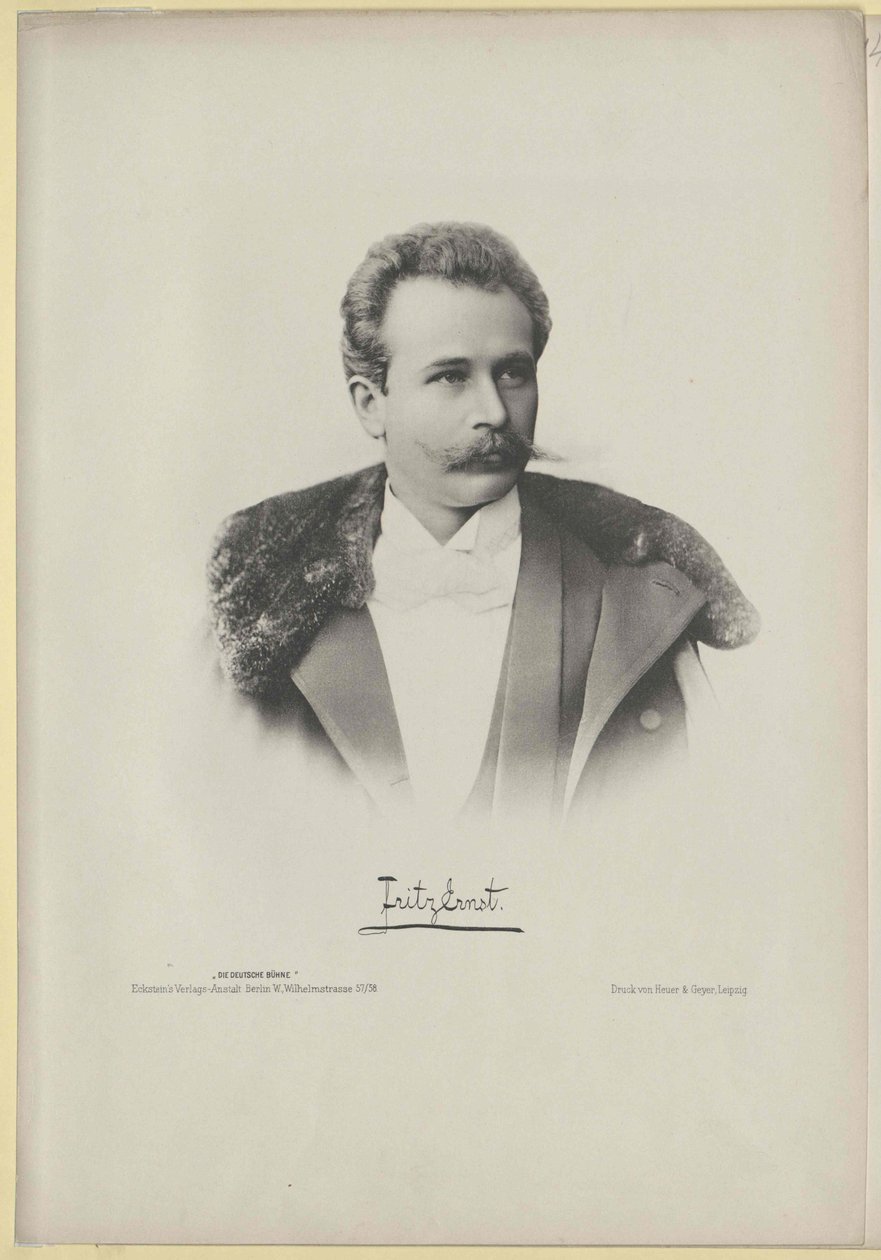 Pan Fritz Ernst od Artist Unknown