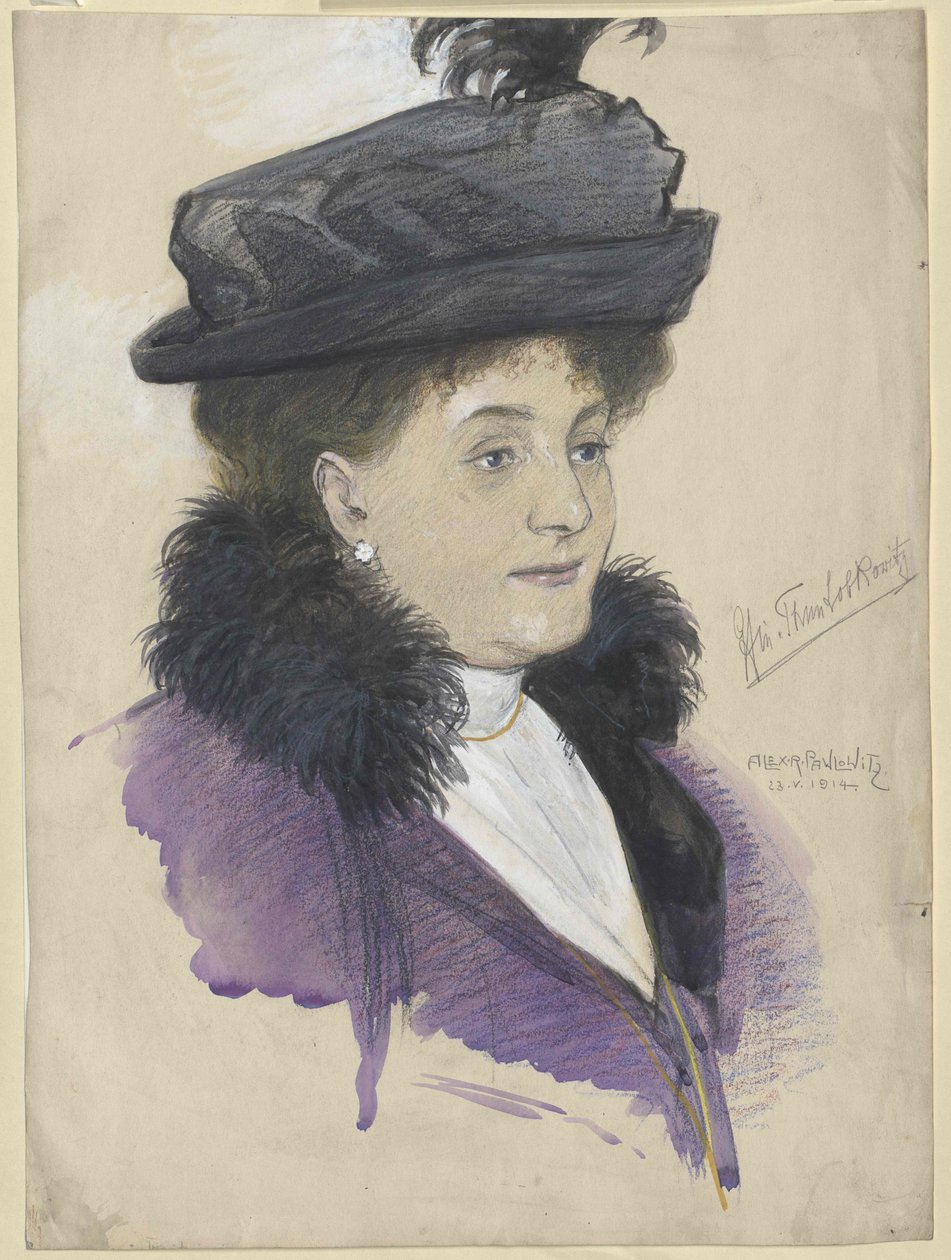 Gabriele princezna Lobkowitz od Artist Unknown