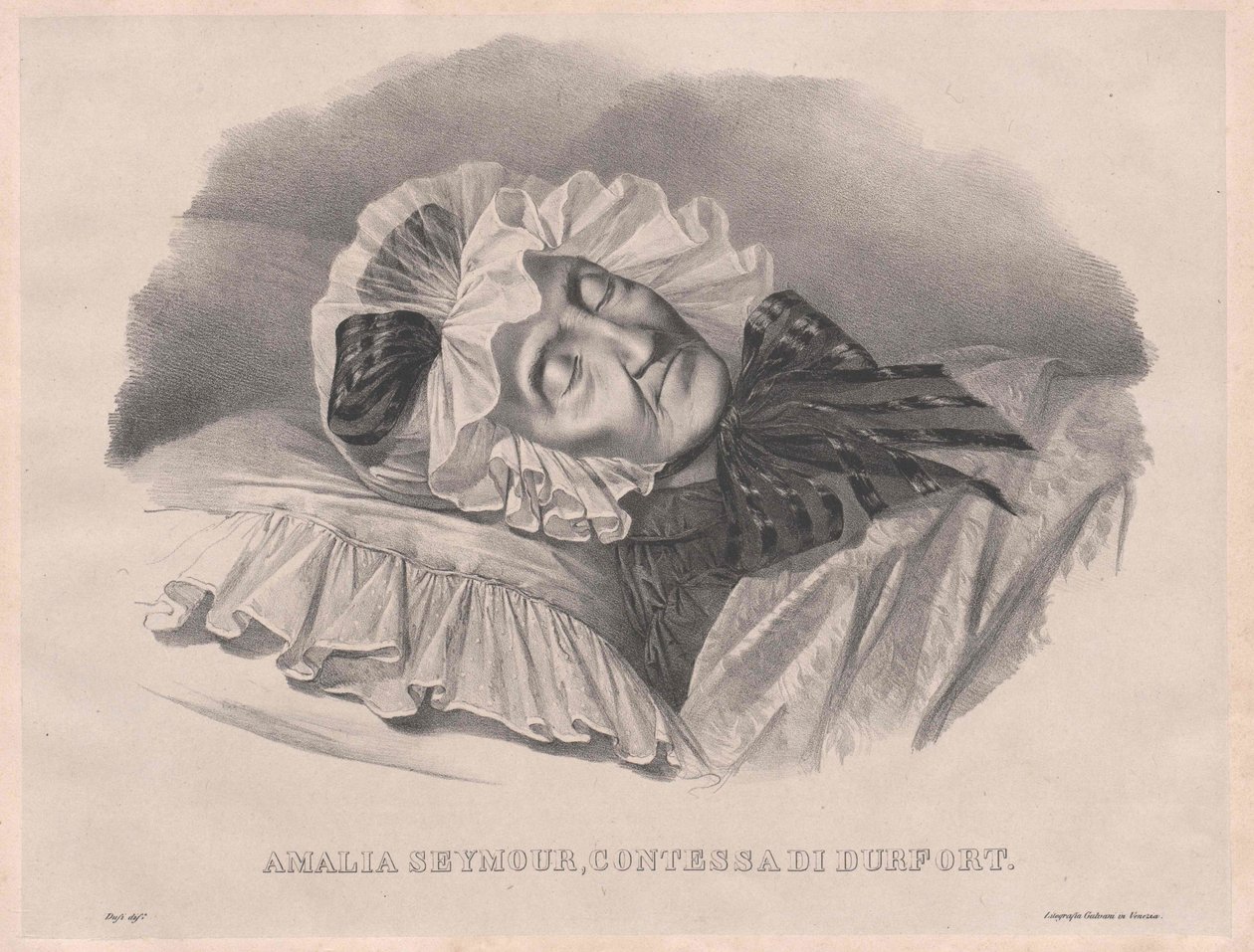 Georgiana Amalia Seymour (tisk) od Artist Unknown