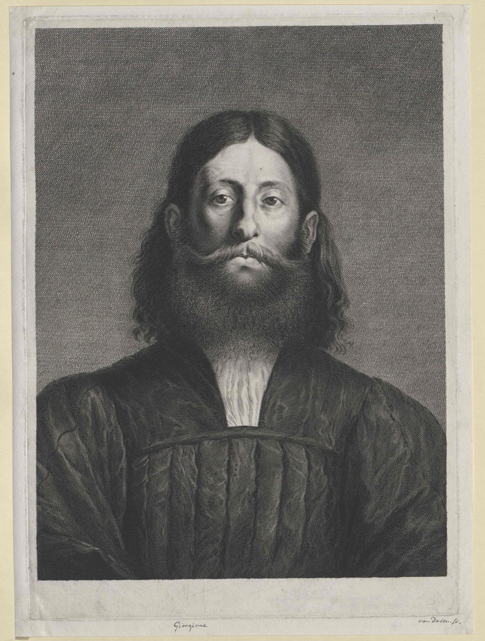 Giorgione (tisk) od Artist Unknown