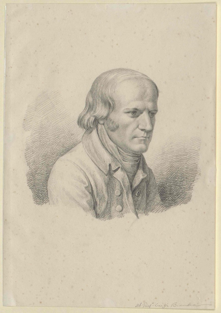 Giuseppe Lodovico Biamonti (tisk) od Artist Unknown