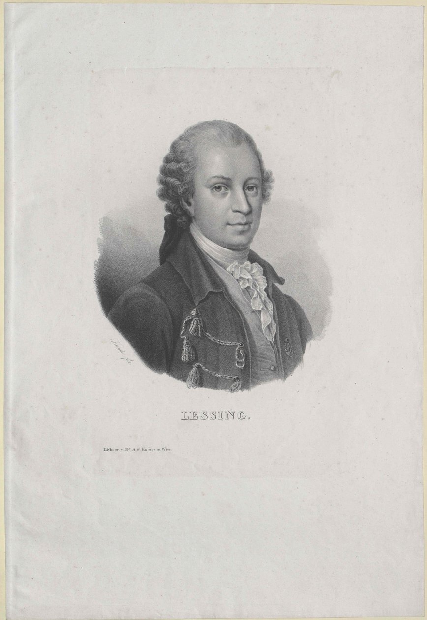 Gotthold Ephraim Lessing od Artist Unknown