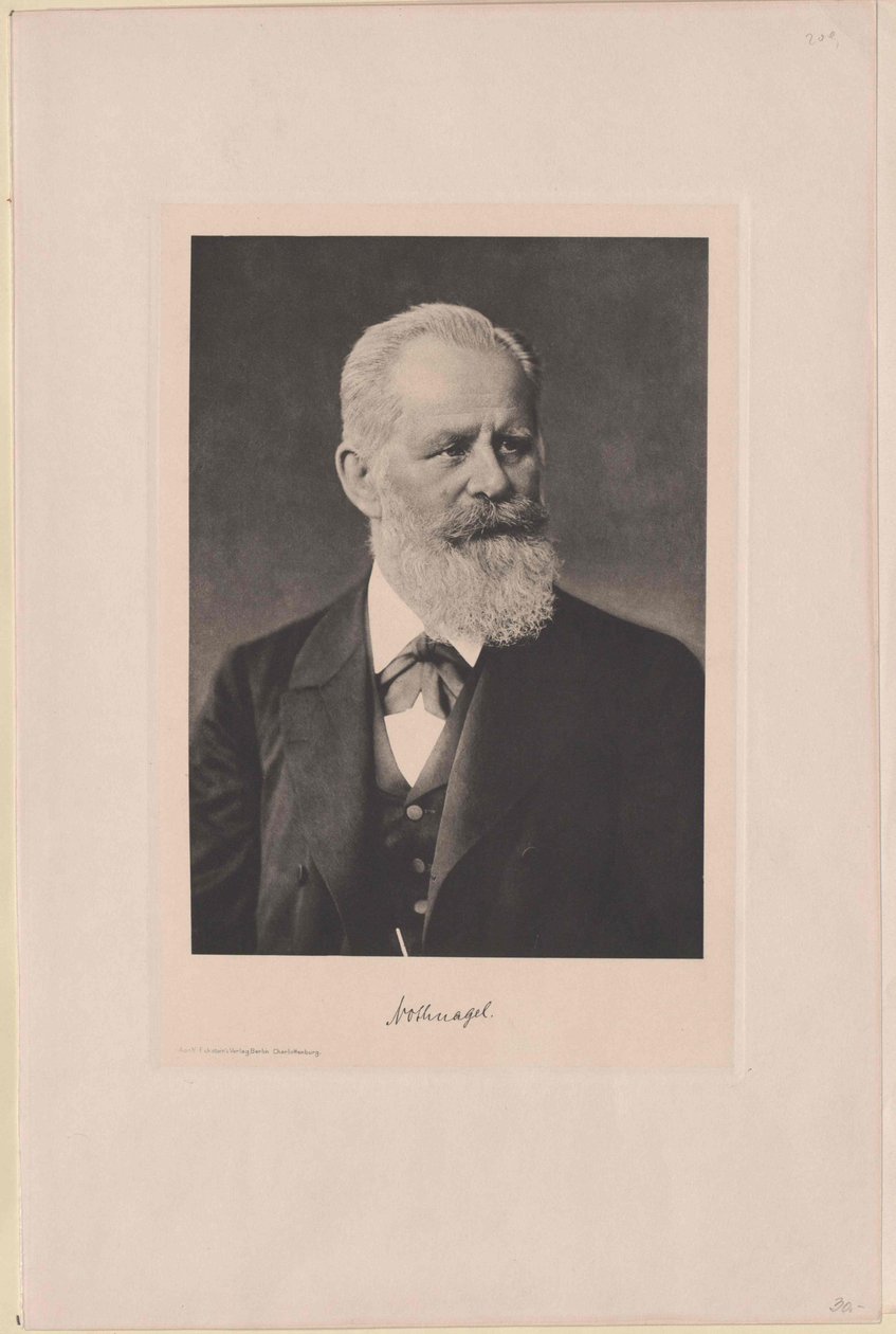 Hermann Nothnagel (tisk) od Artist Unknown