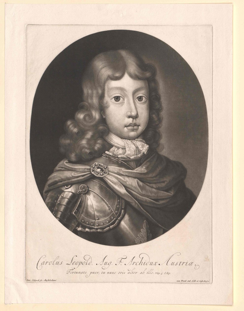Císař Svaté říše římské Karel VI. od Artist Unknown