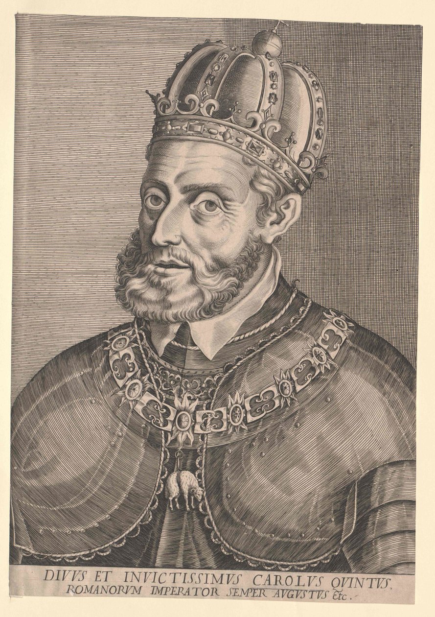 Císař Svaté říše římské Karel V. od Artist Unknown