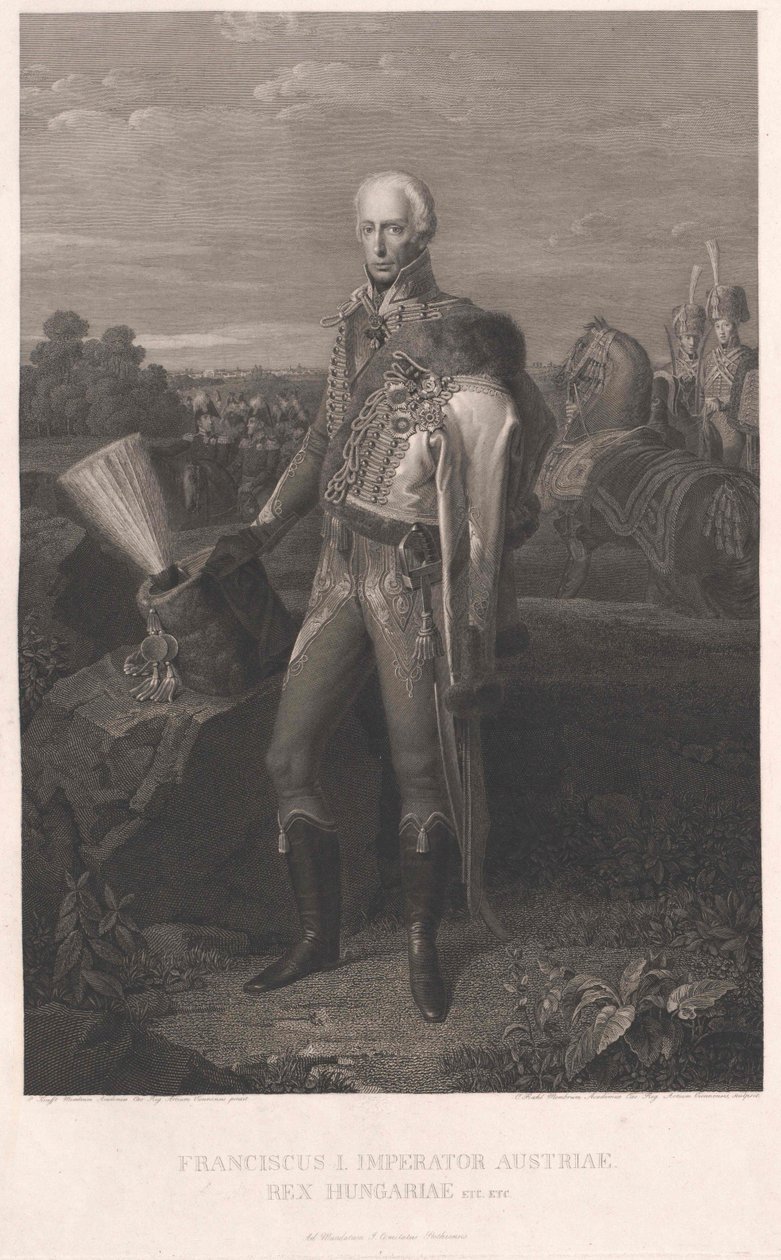Císař Svaté říše římské František II. od Artist Unknown