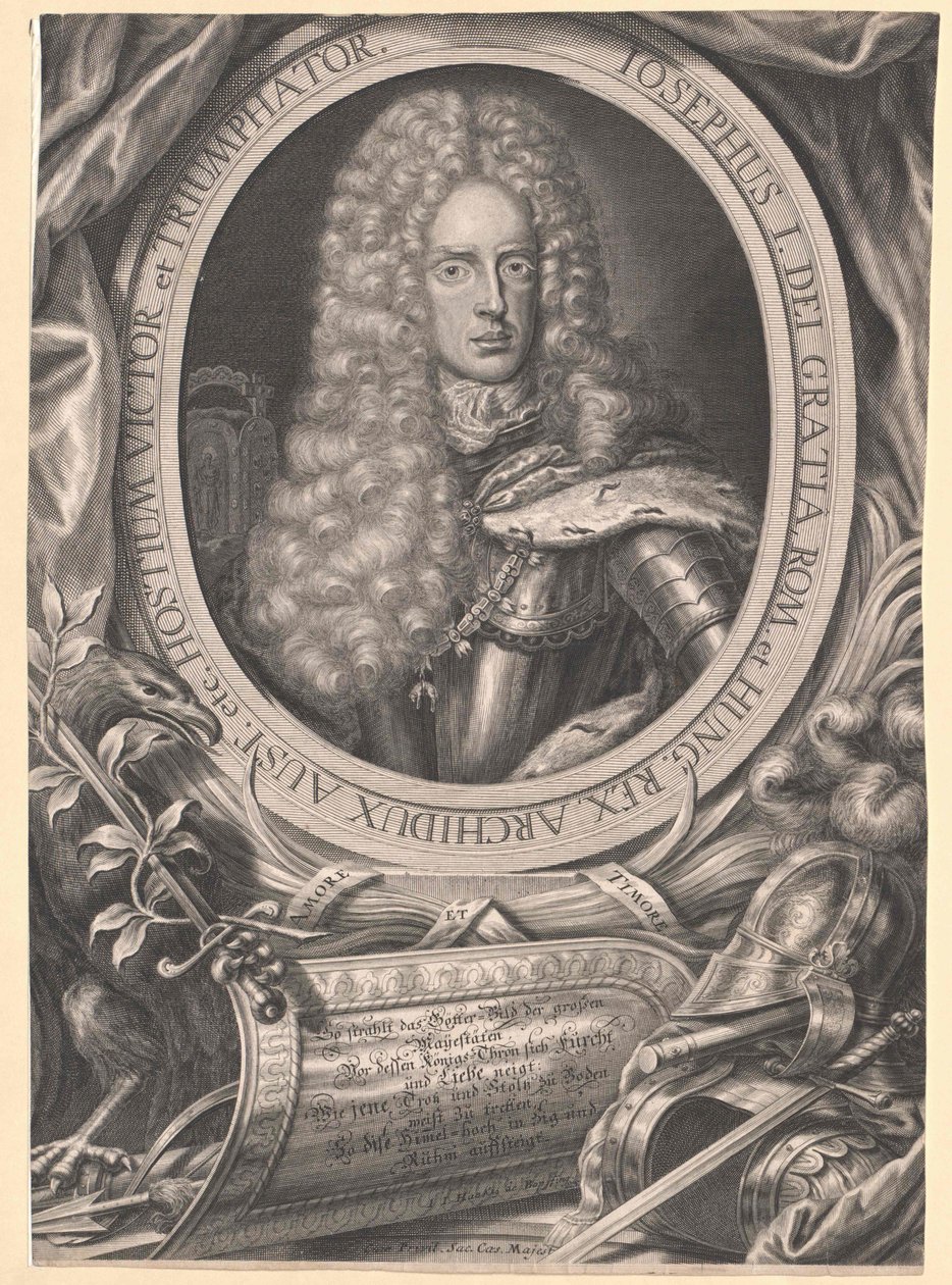 Císař Svaté říše římské Josef I. od Artist Unknown
