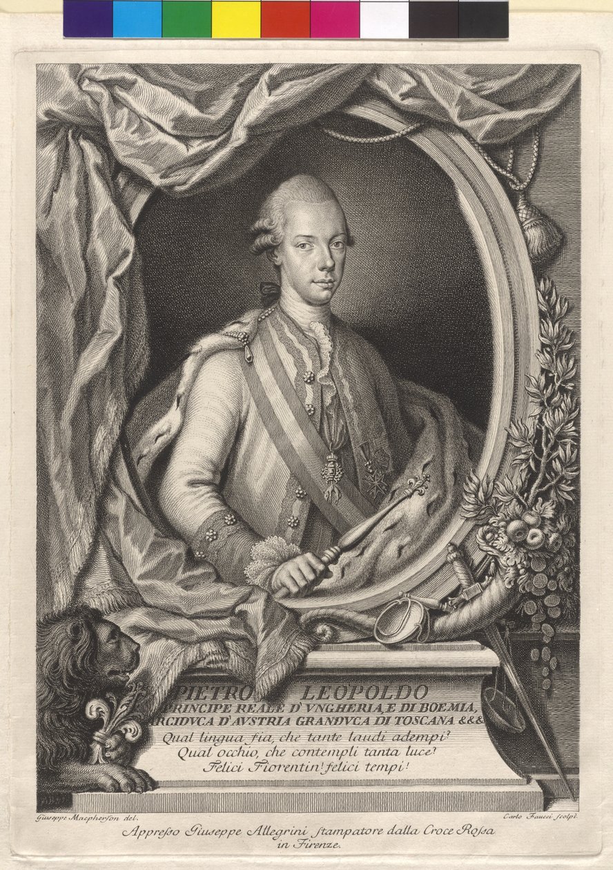 Císař Svaté říše římské Leopold II. od Artist Unknown