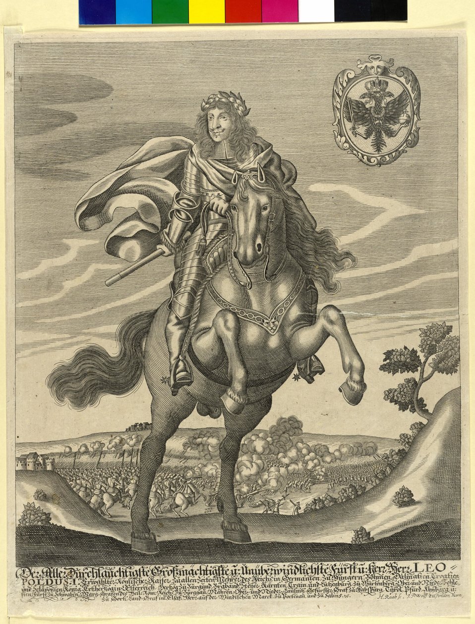 Císař Svaté říše římské Leopold I. od Artist Unknown