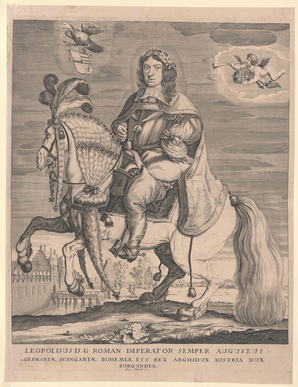 Císař Svaté říše římské Leopold I. od Artist Unknown