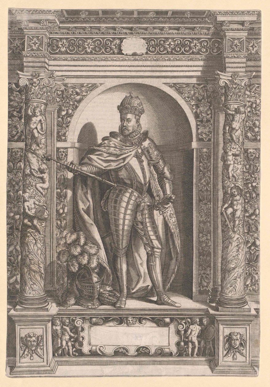 Císař Svaté říše římské Maxmilián II. od Artist Unknown