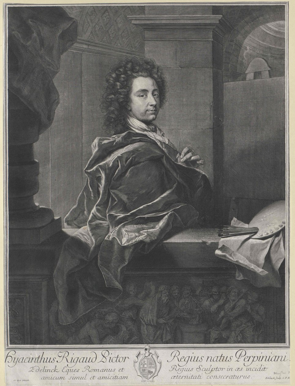 Hyacinthe Rigaud od Artist Unknown