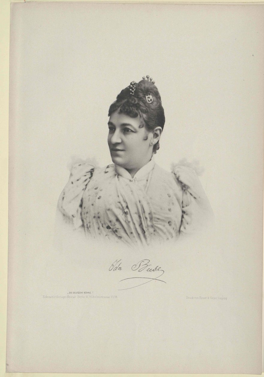 Ida Buseová od Artist Unknown