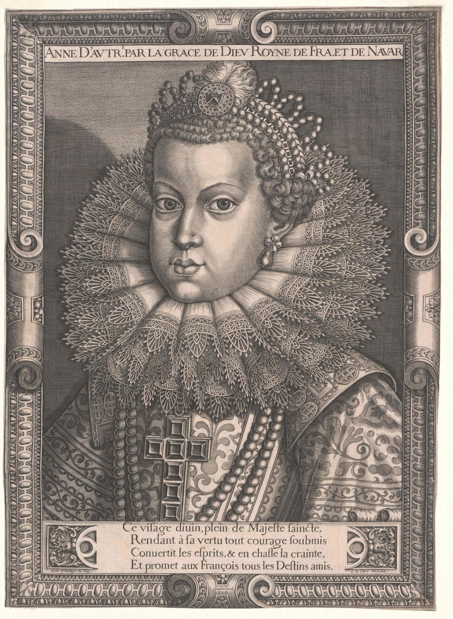 Španělská infantka Anna od Artist Unknown