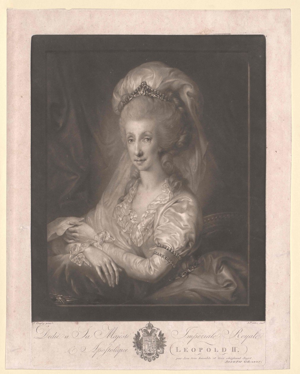 Španělská infantka Marie Luisa od Artist Unknown