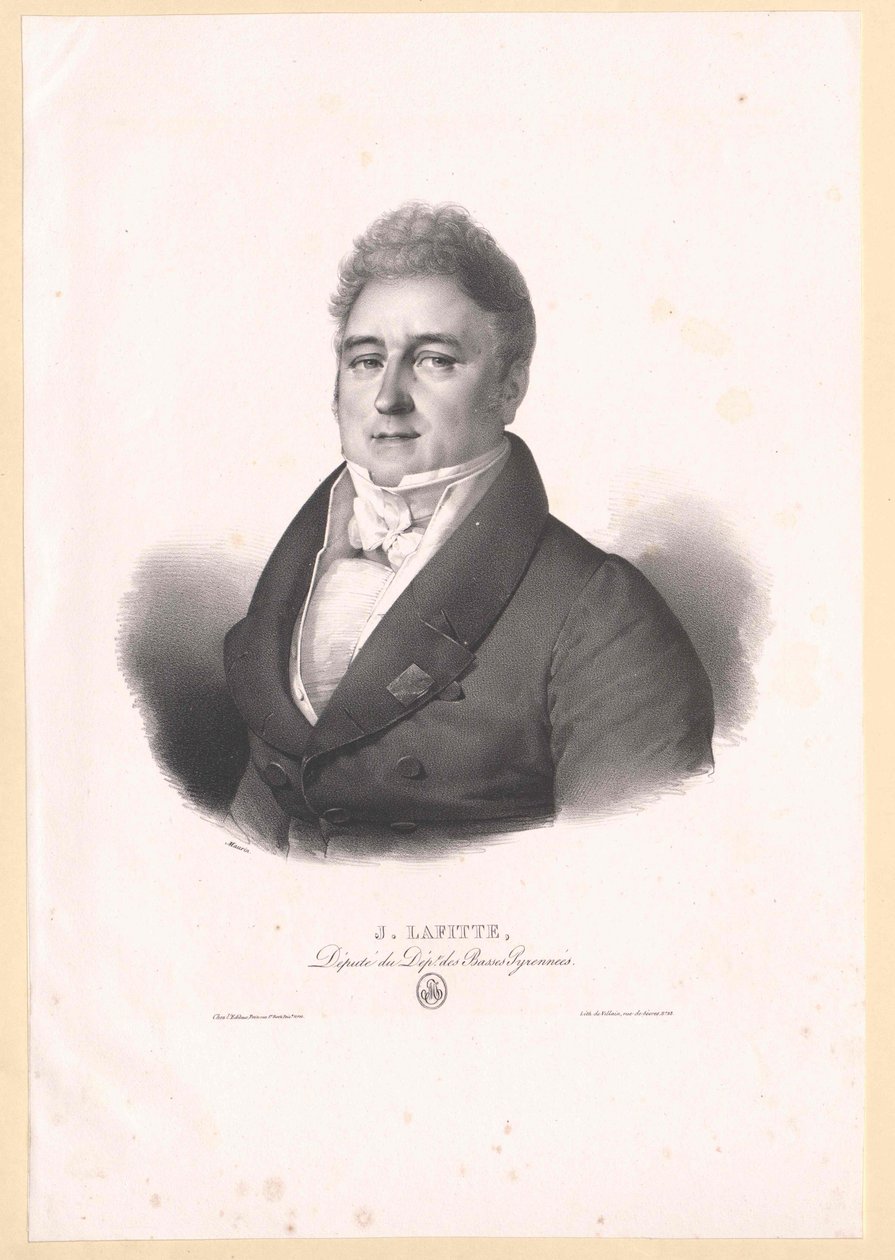 Jacques Lafitte od Artist Unknown