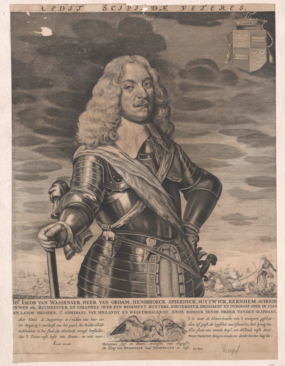Jakob van Wassenaer-Obdam od Artist Unknown