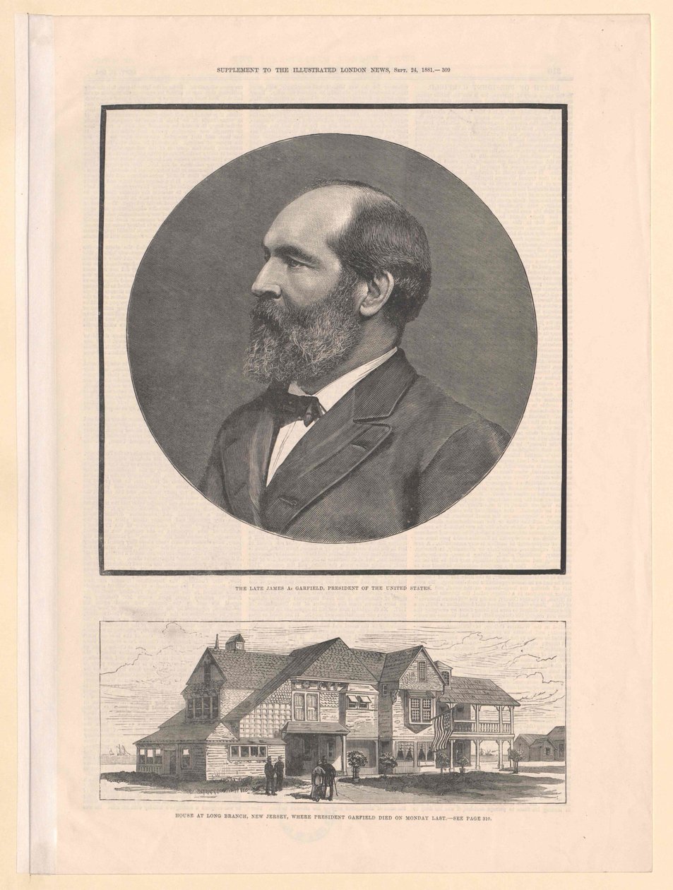 James Abram Garfield od Artist Unknown