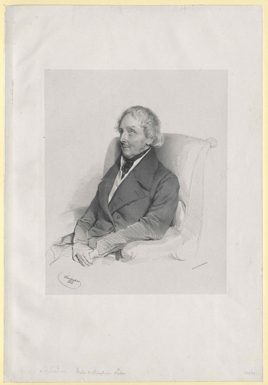 Johann Adam hrabě Abensperg Traun od Artist Unknown