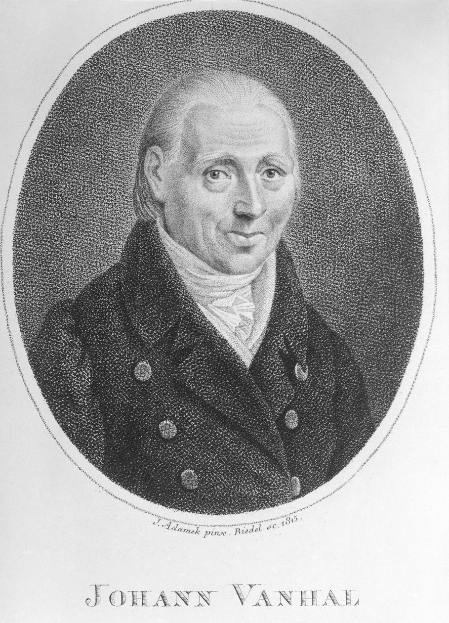 Johann Baptist Vanhal od Artist Unknown