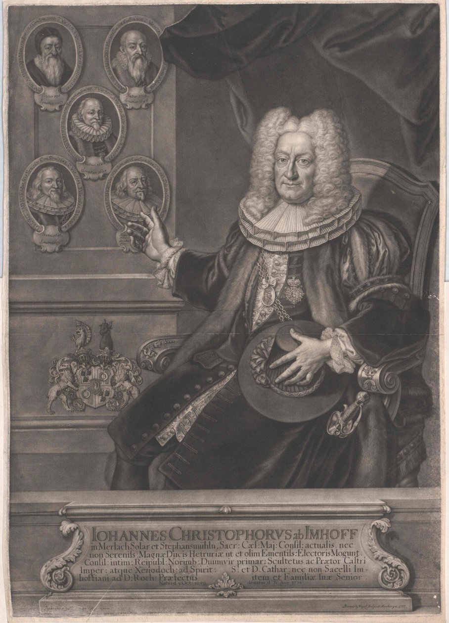 Johann Christoph Imhof od Artist Unknown