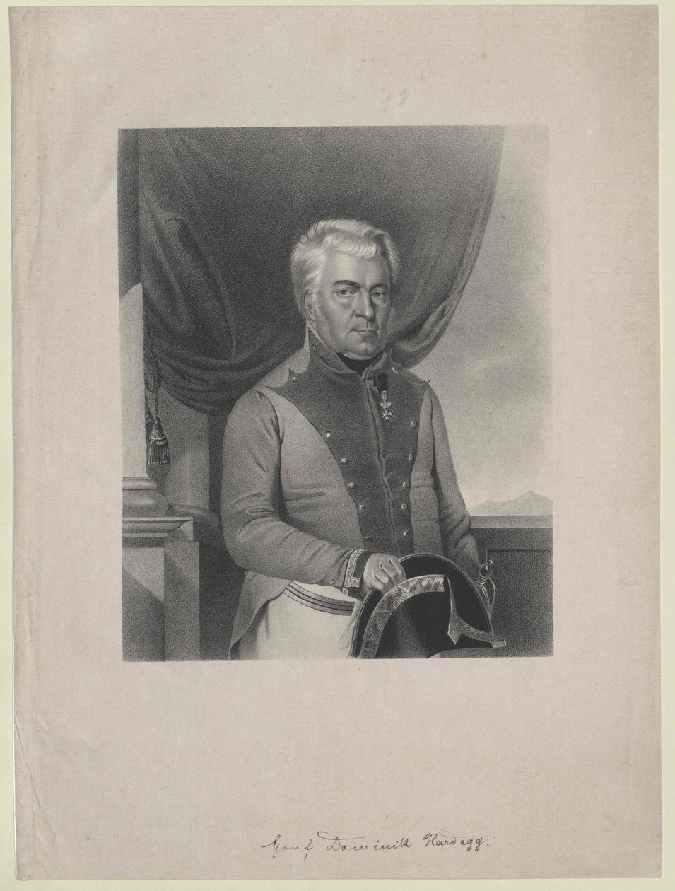 Johann Dominic hrabě Hardegg od Artist Unknown