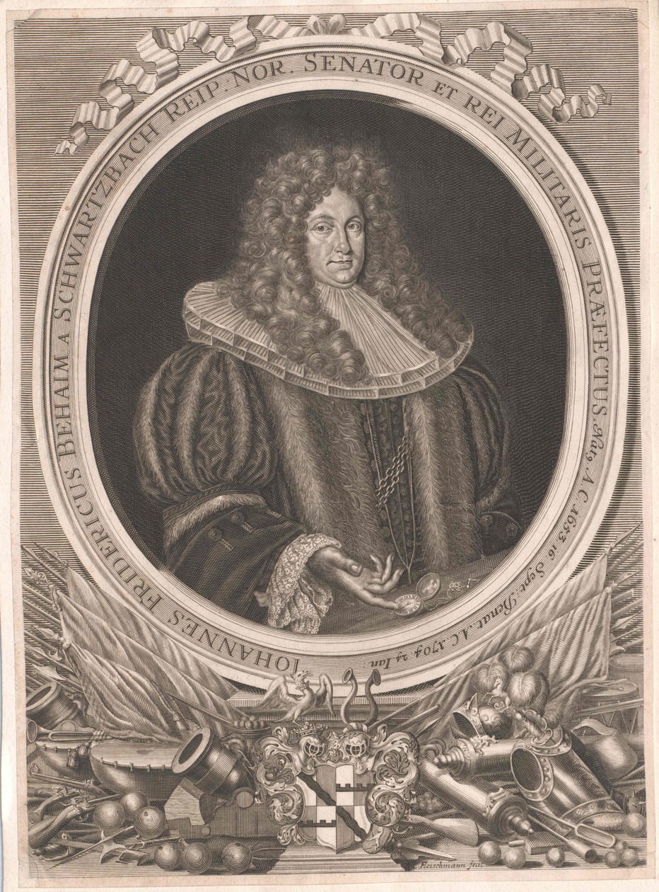 Johann Frederick Behaim von Schwarzbach od Artist Unknown