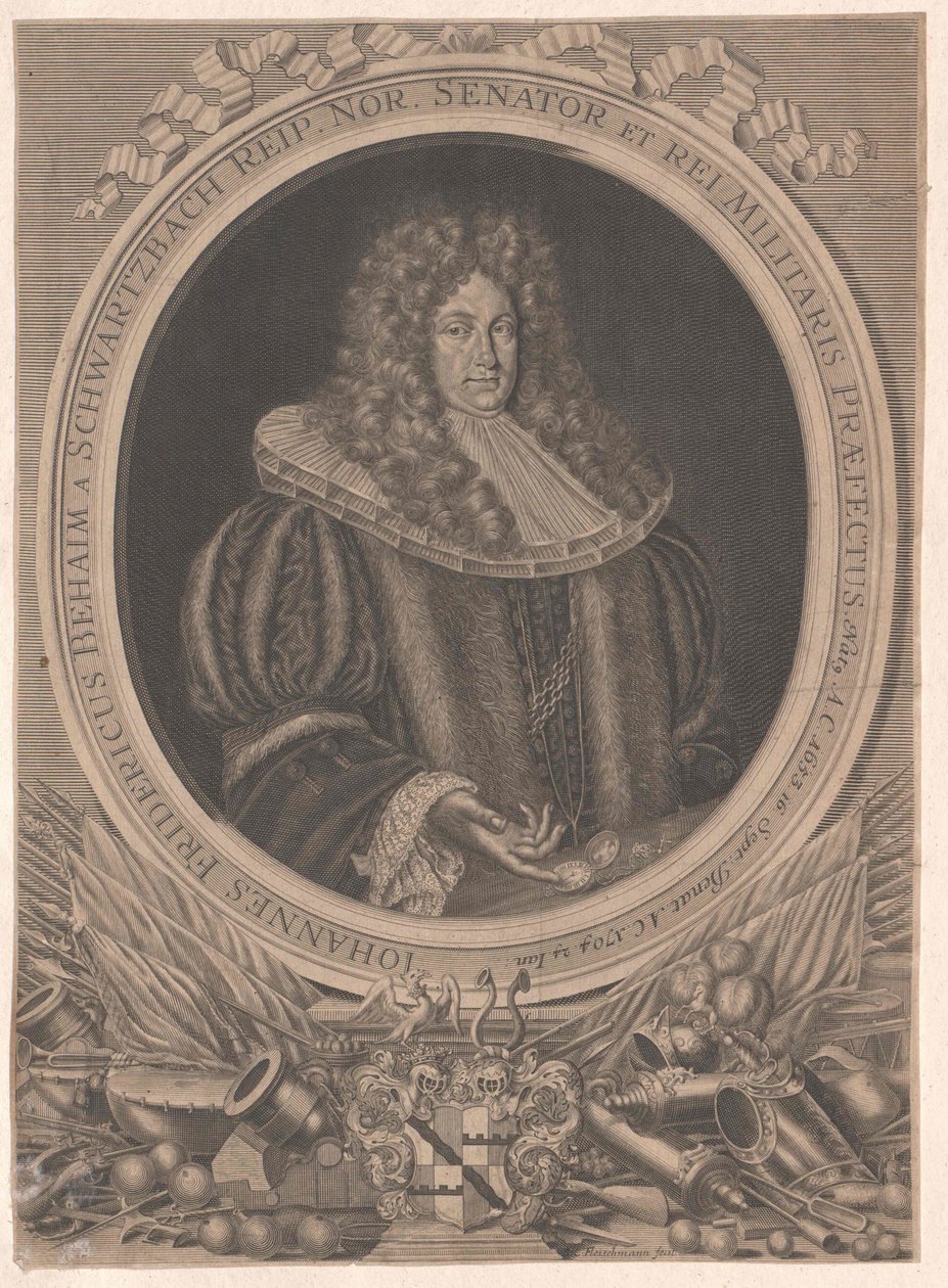 Johann Frederick Behaim von Schwarzbach od Artist Unknown