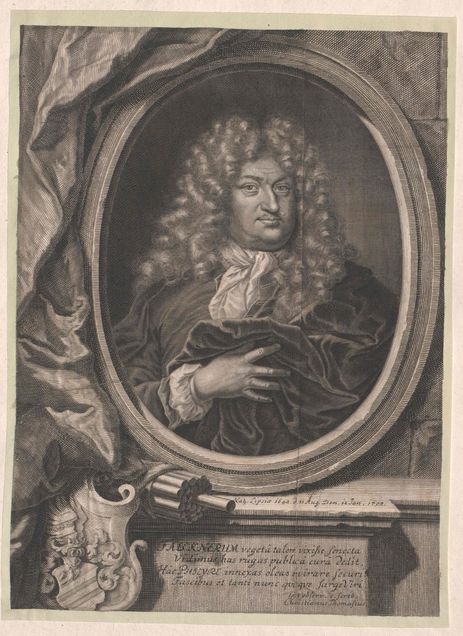 Johann Friedrich Falckner (tisk) od Artist Unknown