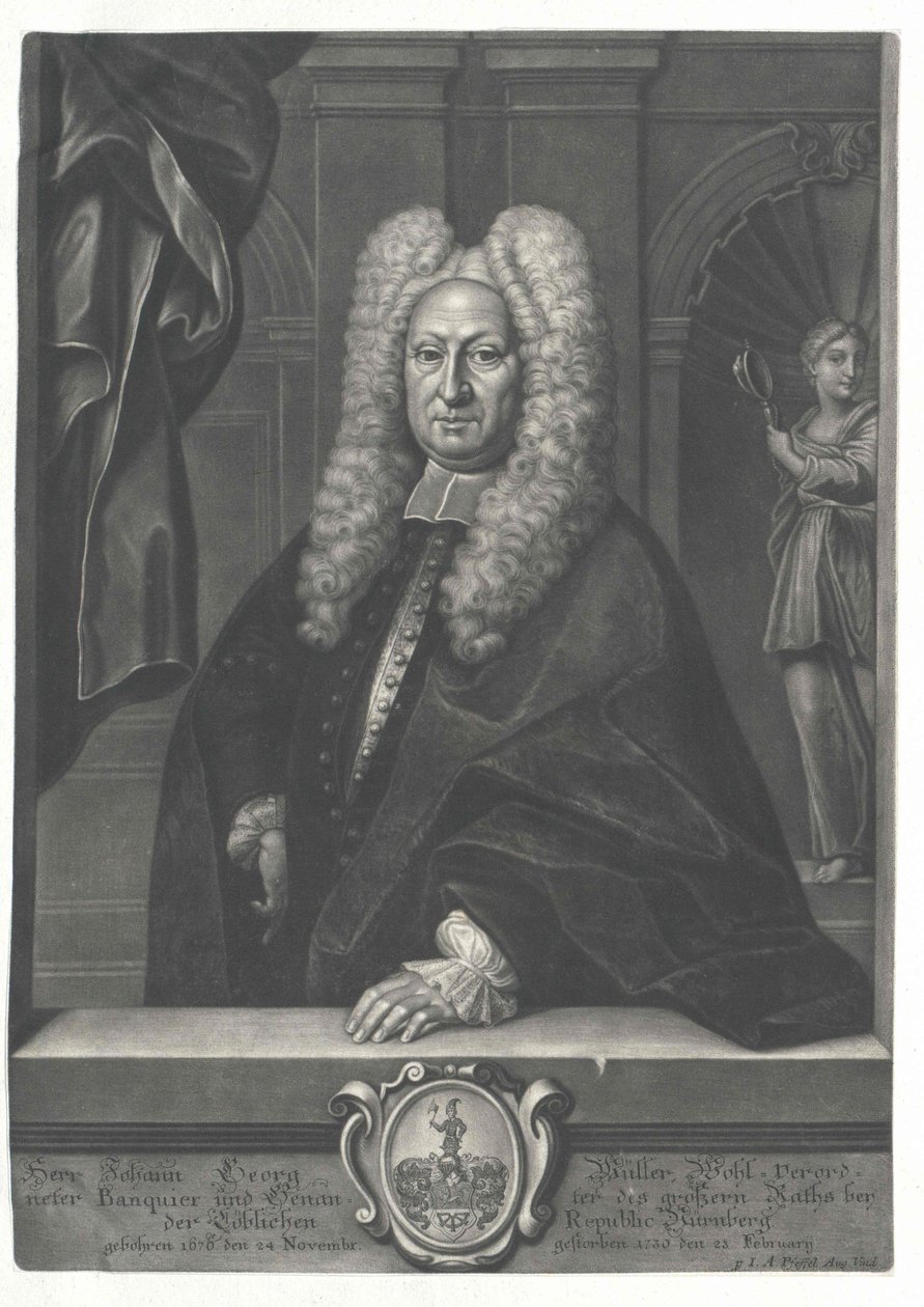 Johann Georg Mueller od Artist Unknown