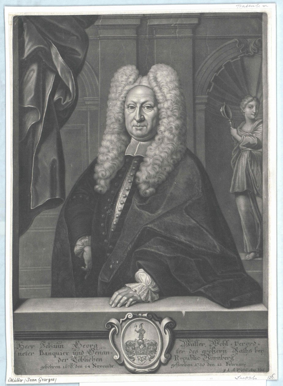 Johann Georg Mueller od Artist Unknown