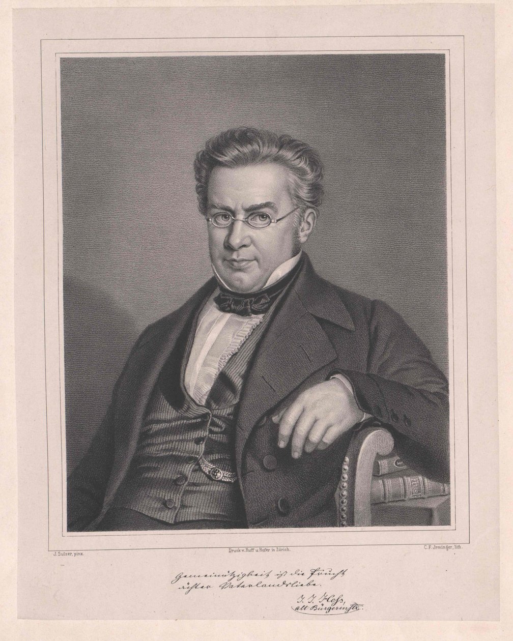 Johann Jakob Hess od Artist Unknown
