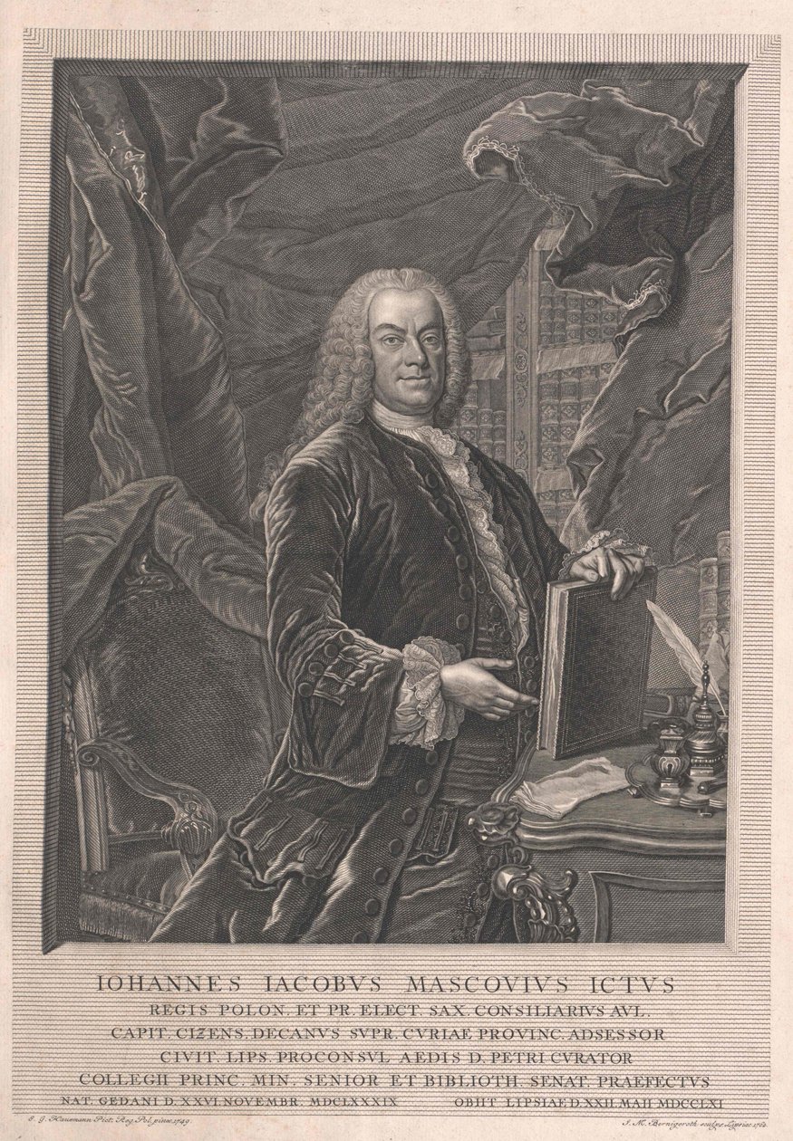 Johann Jakob Mascov od Artist Unknown