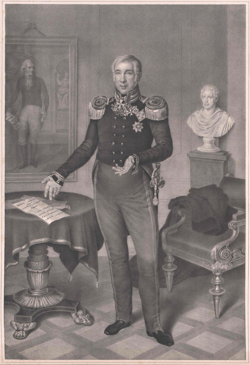Johann Wilhelm von Wiebel od Artist Unknown